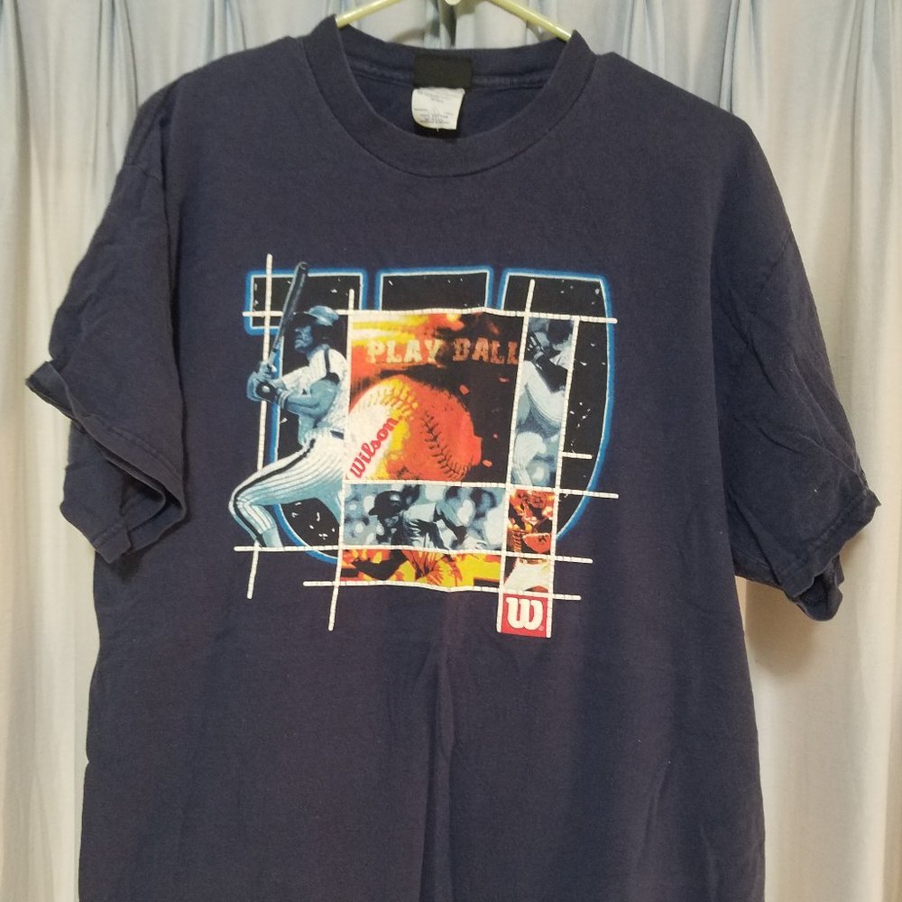Early 2000s Authentic Wilson Baseball Tee